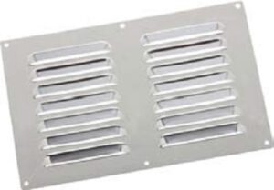 Aluminium 240 X 165mm Louvre Vent (EACH)