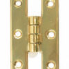 H Hinge 64x35mm Polished Brass (PAIR)