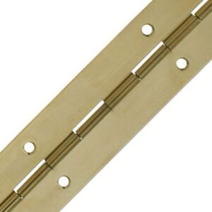 Piano Hinge 1830mm X 32mm Brass & Pin (EACH)