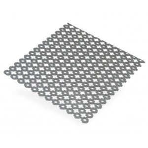 Raw Steel Panel Clover 1mm 500x500mm (EACH)