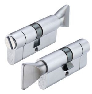 ZOO HARDWARE V5EP70CBLSC Euro Privacy Em/Release Cylinder & Turn 70mm SCP (EACH)