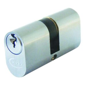 Oval Double Cylinder 70mm Satin Chrome (EACH)