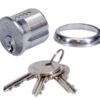 Threaded Cylinder Single Satin Chrome (EACH)