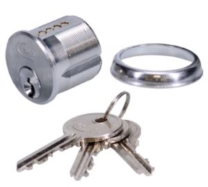 Threaded Cylinder Single Satin Chrome (EACH)