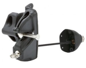 D&D TECHNOLOGIES Lokklatch Deluxe Gate Latch Black (KIT)