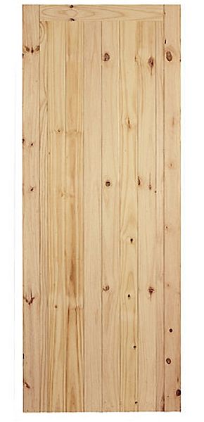 Door Softwood Framed Ledged And Braced 1981x762x45mm (M&T) (EACH)