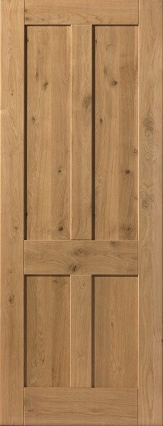 Door Oak Rustic 4 Panel 1981x762 (EACH)