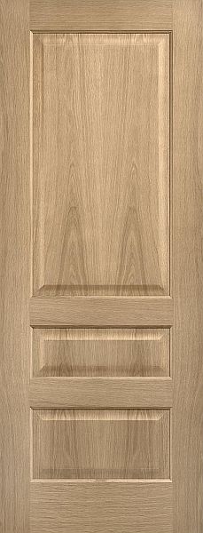 Contemporary 3 Panel Door 78x30 Oak (EACH)