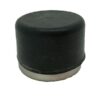 Door Stop Floor 25mmx35mm (HxW) Black/SSS (EACH)