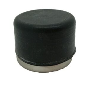 Door Stop Floor 25mmx35mm (HxW) Black/SSS (EACH)
