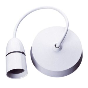 Pendant Fitting 6in White (EACH)