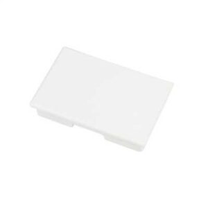 Trunking Stop End 25x16mm White (EACH)