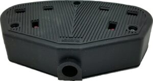 Trailing Socket Rubber 2-gang (EACH)