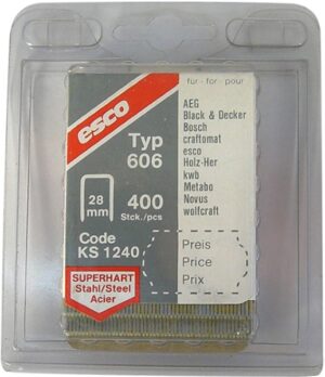 ESCO Staple Type 606 H/d 28mmx400 (PACK)