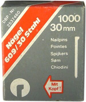 ESCO Nailpin Type 609 H/d 30mmx1000 (PACK)