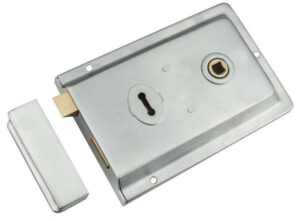 EUROSPEC RSE8064PC Rim Lock 155x105mm Polished Chrome (EACH)