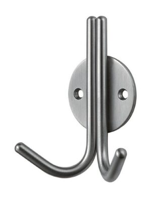 EUROSPEC HCH1015SSS Double Coat Hook 100mm Stainless Steel (EACH)