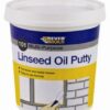 EVERBUILD Multi Purpose Linseed Oil Putty 2kg Natural (EACH)