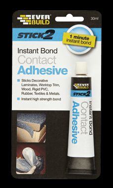 SIKA EVERBUILD 489420 Stick 2 Contact Adhesive 30ml Tube (EACH)