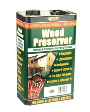 SIKA EVERBUILD Wood Preserver Clear 5l (EACH)