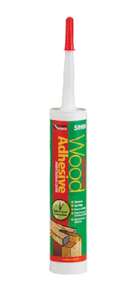 Polyurethane Wood Adhesive 5min 310ml Trans (EACH)