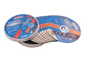 FAITHFULL Flat Cutting Discs (10) 115mm (4.5in) Inox (PK 10)