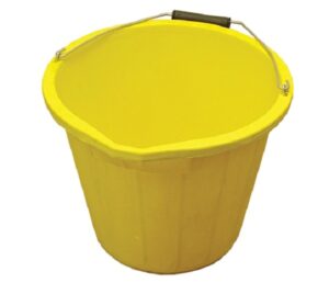 Heavy Duty Yellow Bucket 14 Litres (EACH)