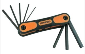 FAITHFULL Allen Key Folding Set Of 8 Metric (SET)