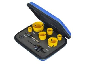 FAITHFULL Plumbers Holesaw Kit 9pc 19-57mm (SET)