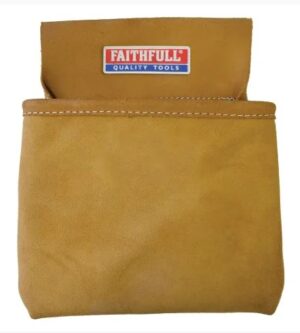 FAITHFULL Nail Pouch 1 Pocket Leather (EACH)