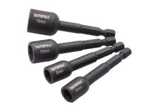 FAITHFULL Impact Nut Driver Set 4pc (SET)