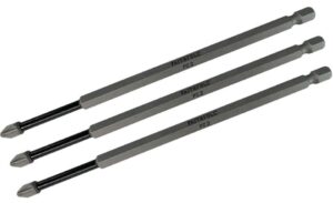 FAITHFULL FAISBPZ2150I Impact Bit PZ2 150mm Pk3 (SET)