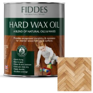 FIDDES Hard Wax Oil Quick Dry Int Natural 1.0l (EACH)