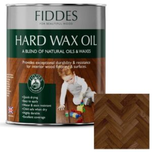 FIDDES Hard Wax Oil Quick Dry Int Walnut 2.5l (EACH)
