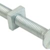 Gutter Bolt M6 x 40mm Zinc Plated (EACH)