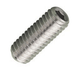 Grub Screw Hex M5x6mm Stainless (EACH)