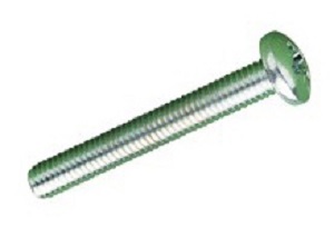 Machine Screw M6x50mm Pan Pozi ZP (EACH)