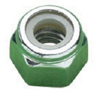 Nut Hex Nylon Locking M8 Zinc Plated (EACH)