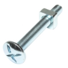 Roofing Bolt M6 X 40mm Zinc Plated (EACH)