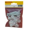 Roofing Screw 50mm Cap Clear Pk-10 (PK 10)