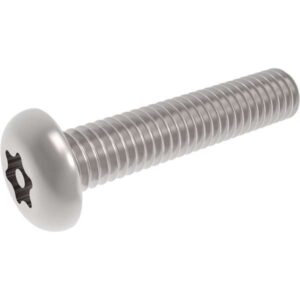 Security Machine Screw M5x30mm Torx Pan Stainless (EACH)