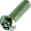 Security Machine Screw M5x50mm Torx Pan Stainless (EACH)