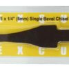 FLEXCUT Sk Straight Chisel No1 x 1/4in (6mm) (EACH)