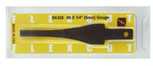 FLEXCUT SK Gouge No6 x 1/4in (6mm) (EACH)