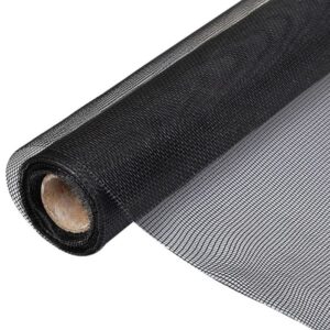 Flyscreen 1200mm Black Fibreglass (METRE)