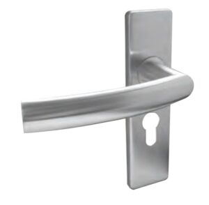 JEDO JSS682 Luma Lever On Backplate Euro 47.5cc 304 SSS (PAIR)