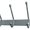 Hat & Coat Rack 3 Hook 250mm Stainless Steel (EACH)
