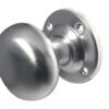 JEDO Mushroom Mortice Knob Furn 52mm SC (SET)