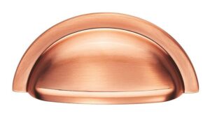 FINGERTIP DESIGN FTD558SCO Oxford Cupboard Pull 76mm Satin Copper (EACH)