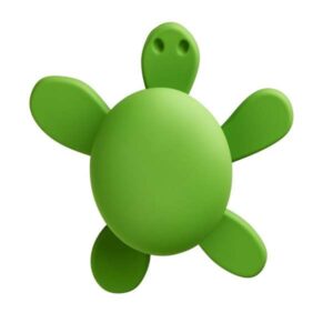 Turtle Cabinet Knob 74 x 80mm Green (EACH)